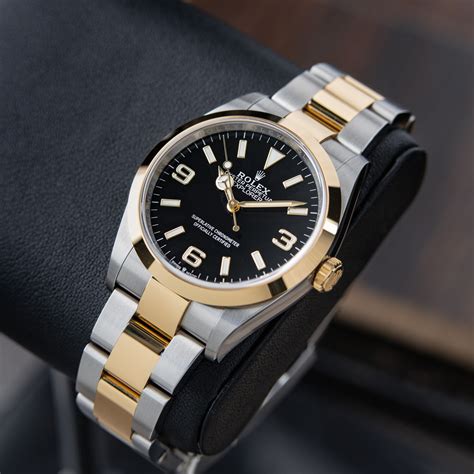 rolex two tone nato|Rolex explorer 2022 review.